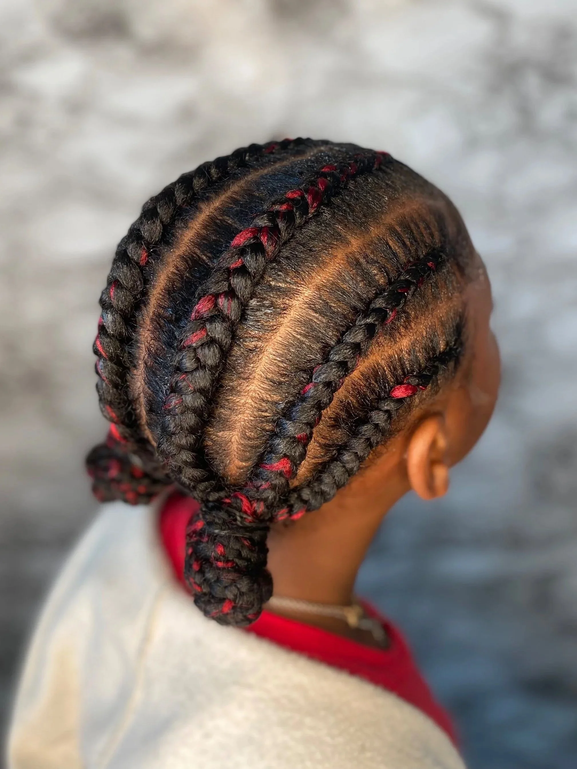 6 Cornrows - Kids 