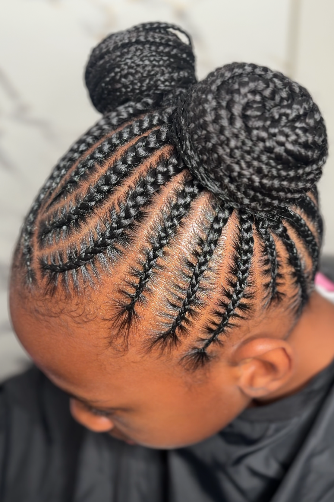 Children pig tails 