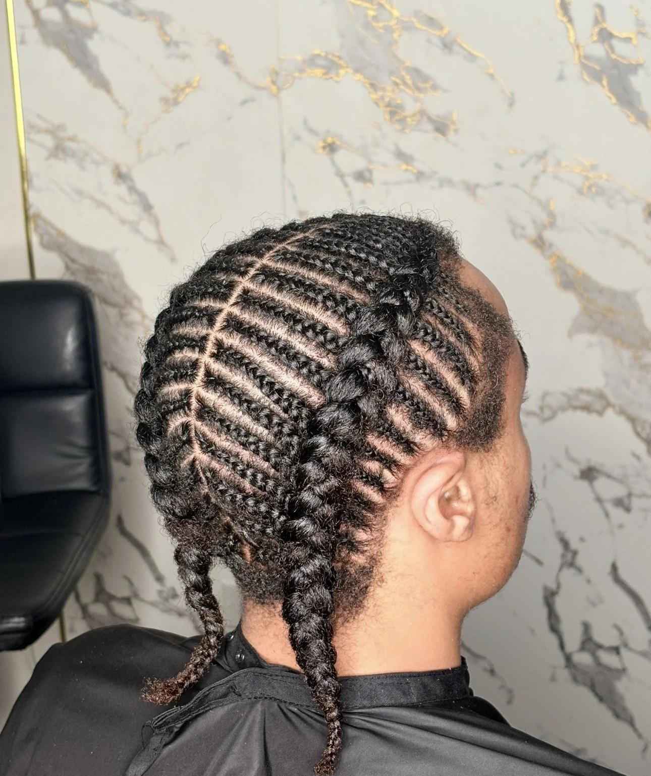 Fishbone braid