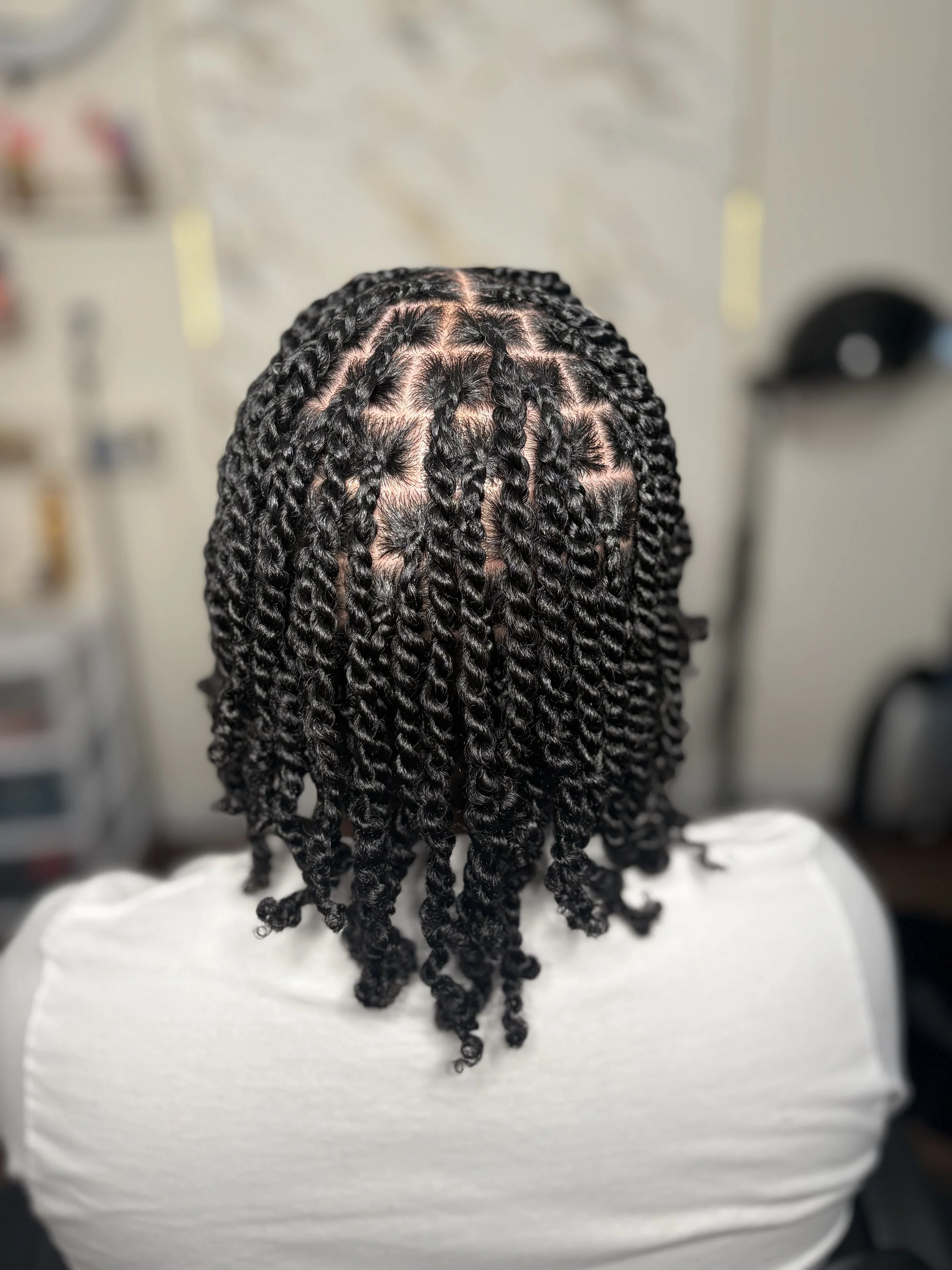 Two-strand twist- Natural hair