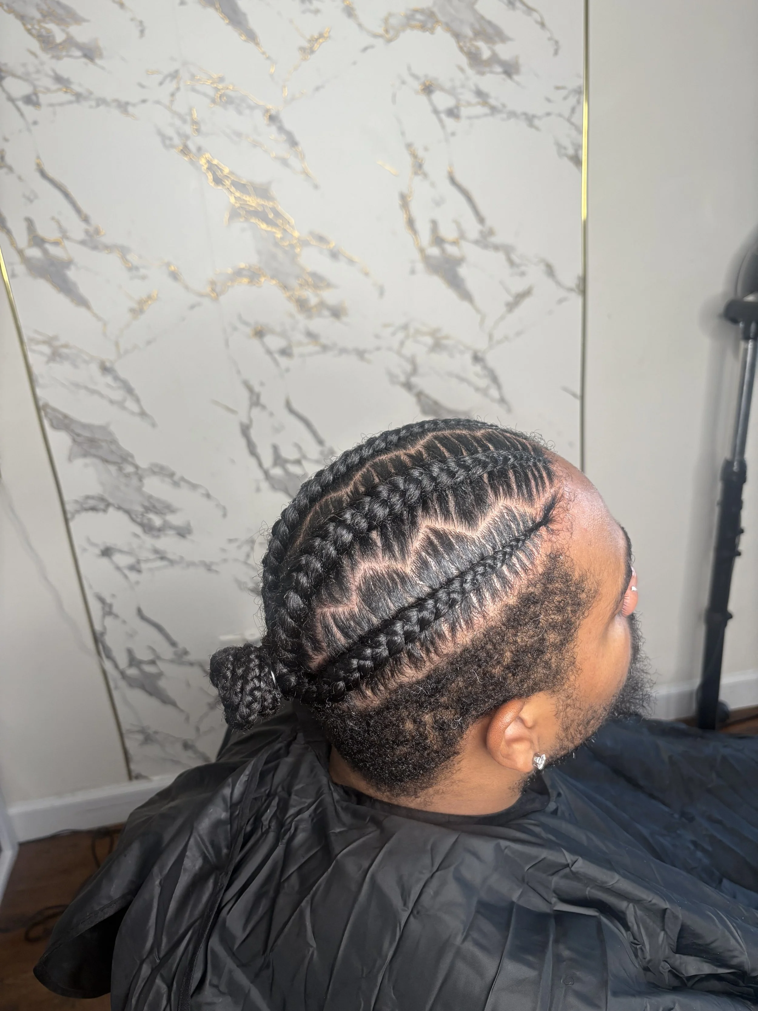 Stitch cornrow