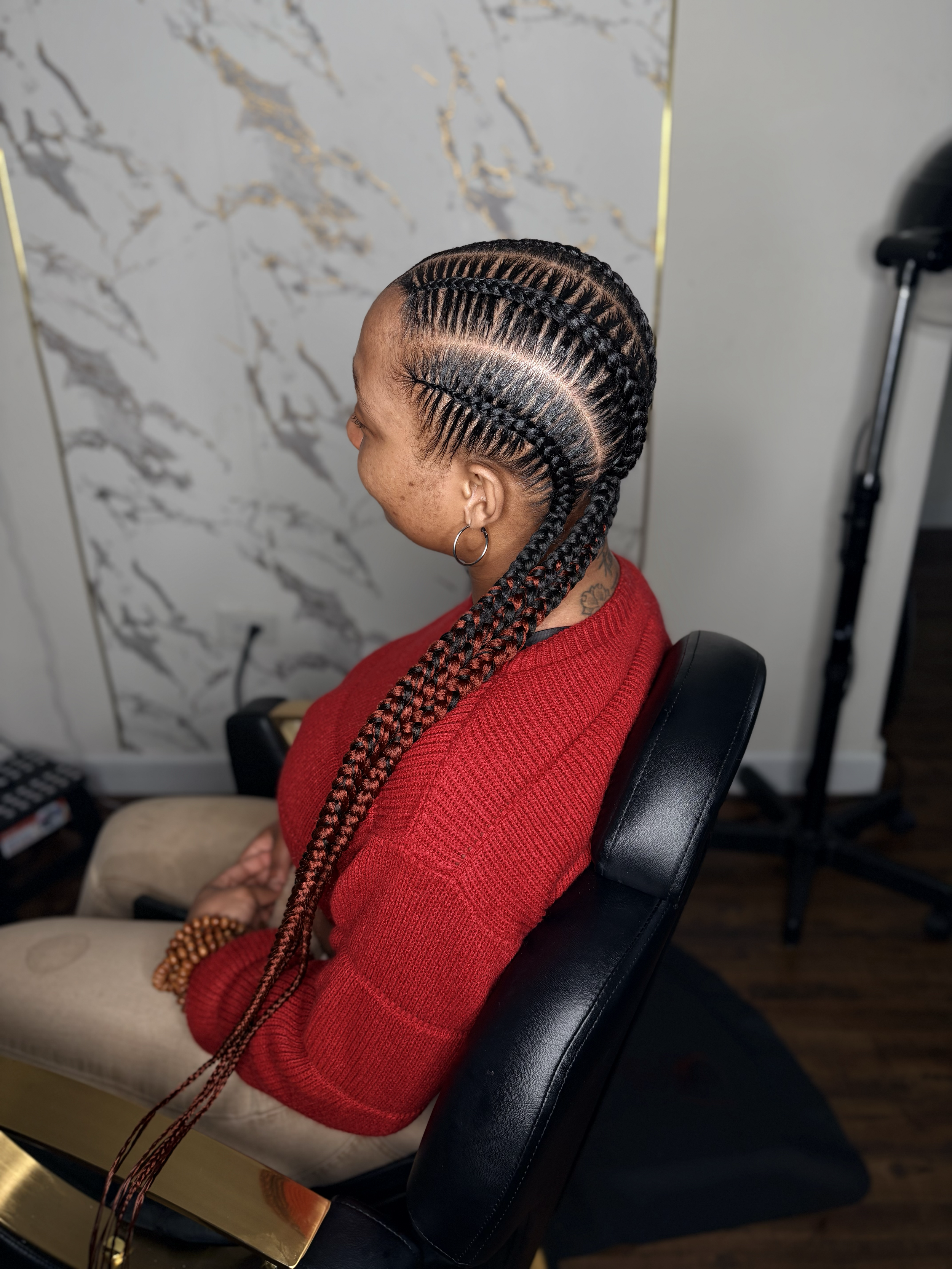 4 stitch braids 