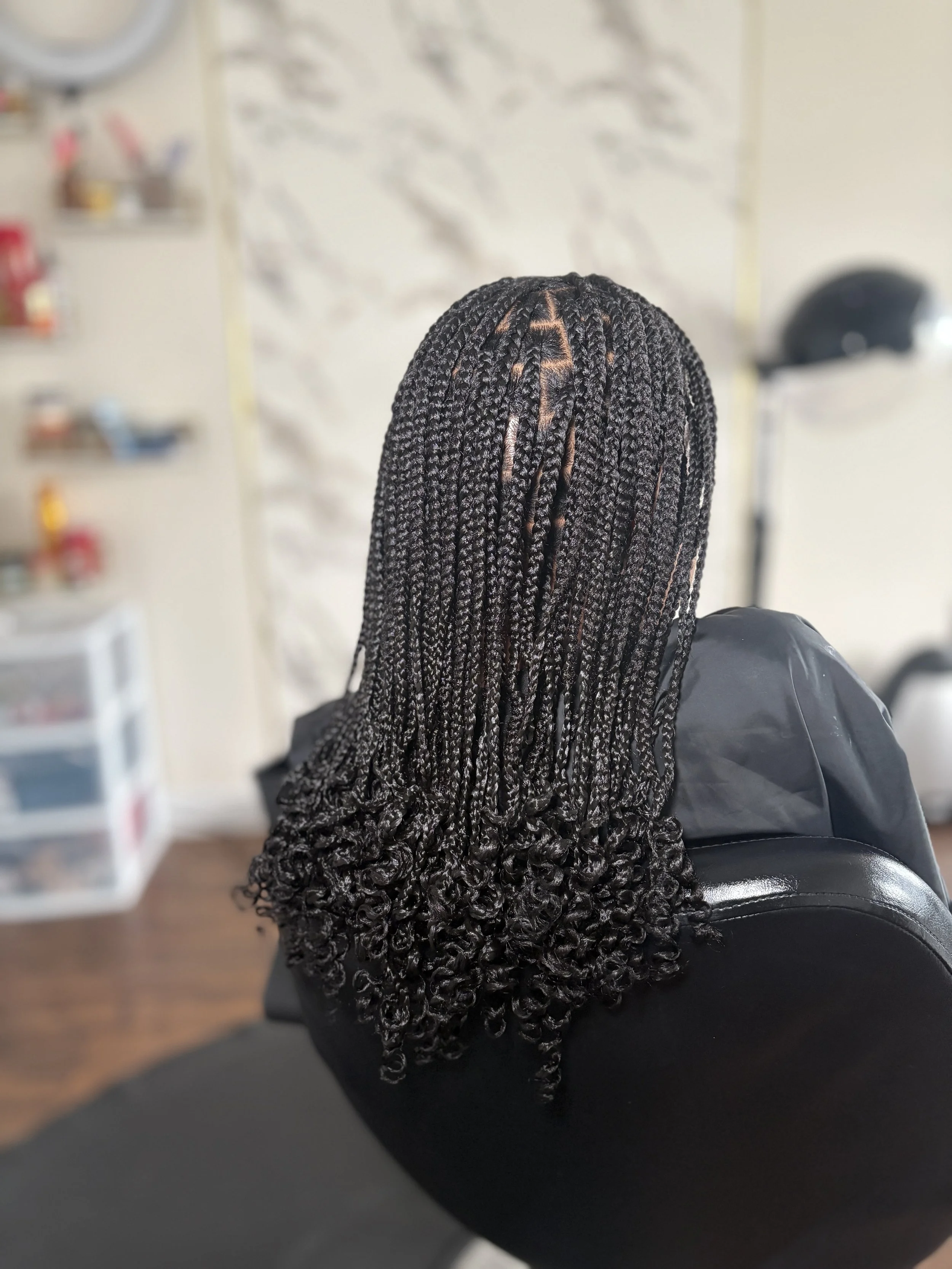 Children one length and size knotless