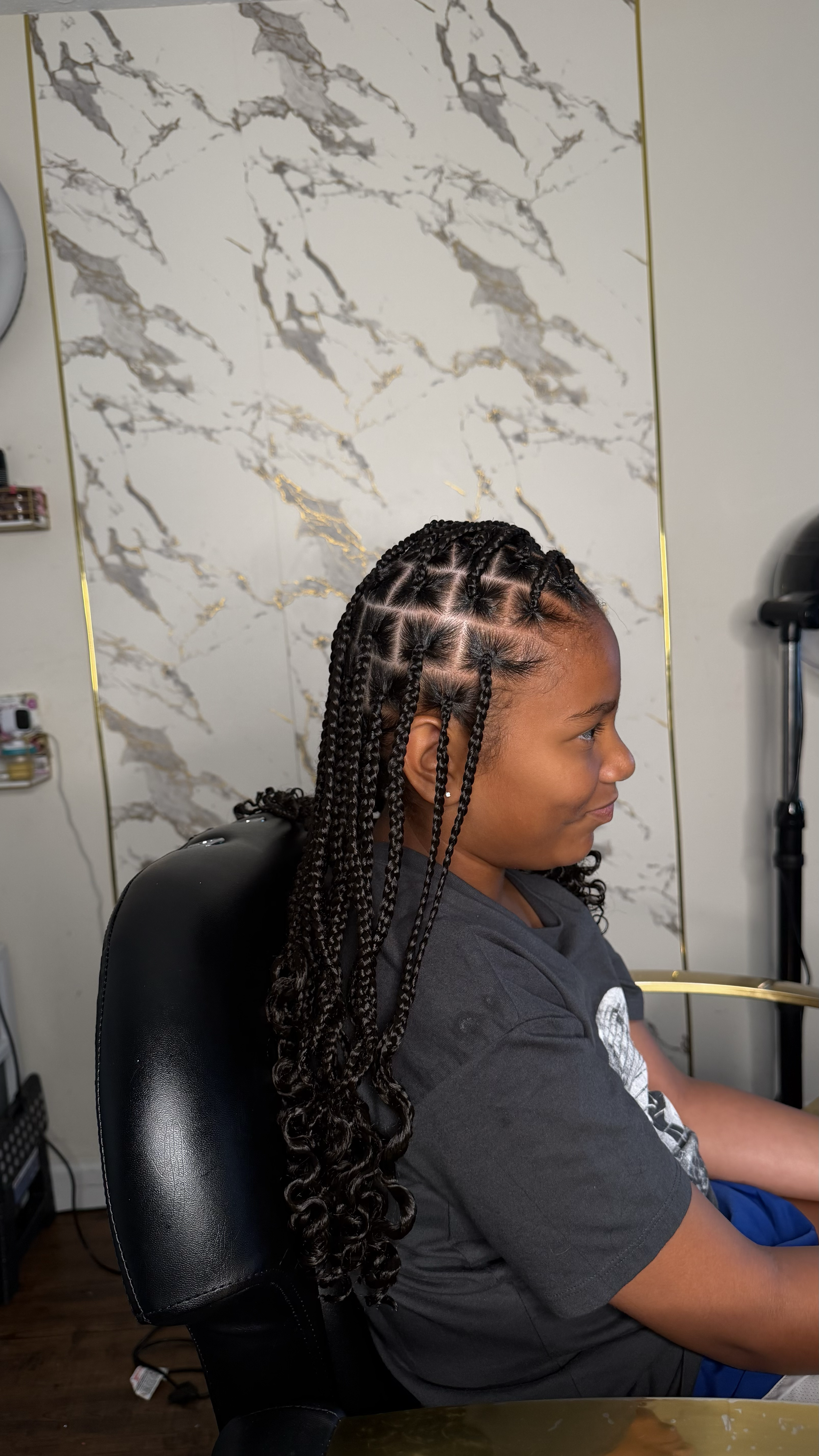 Kids knotless