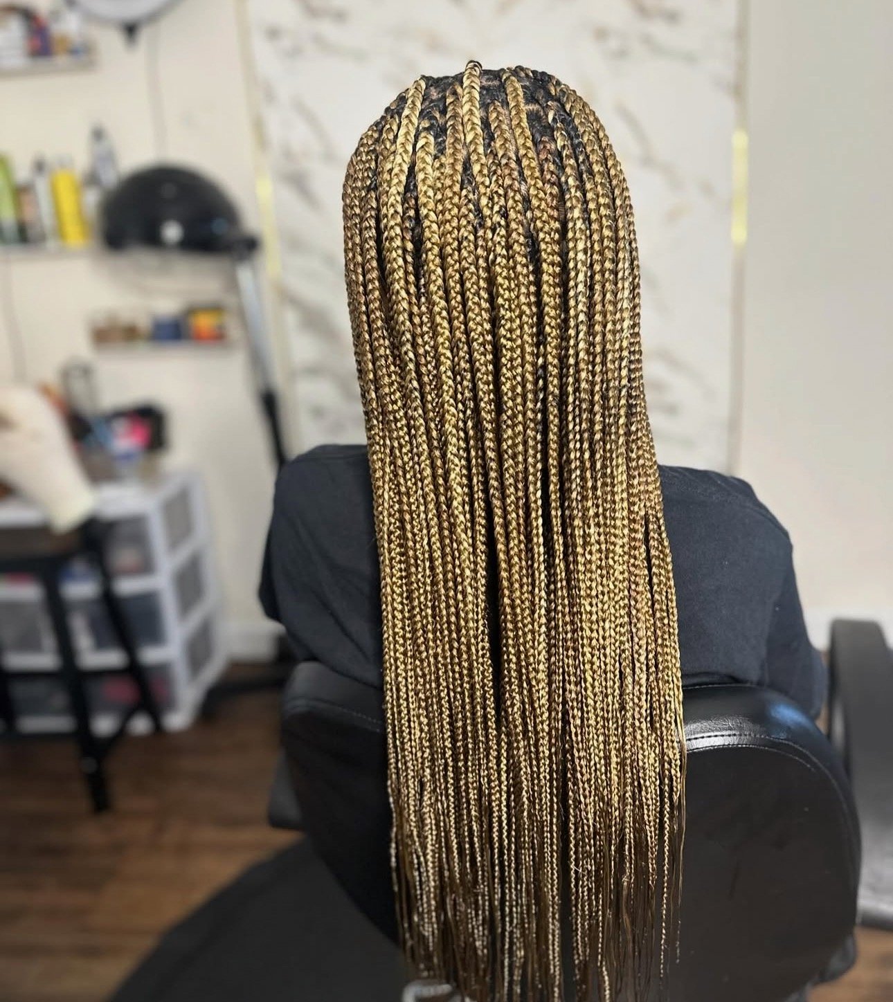 Waist length Knotless 