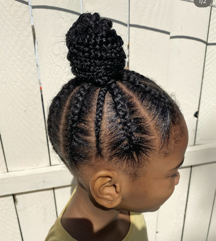Kids ponytail