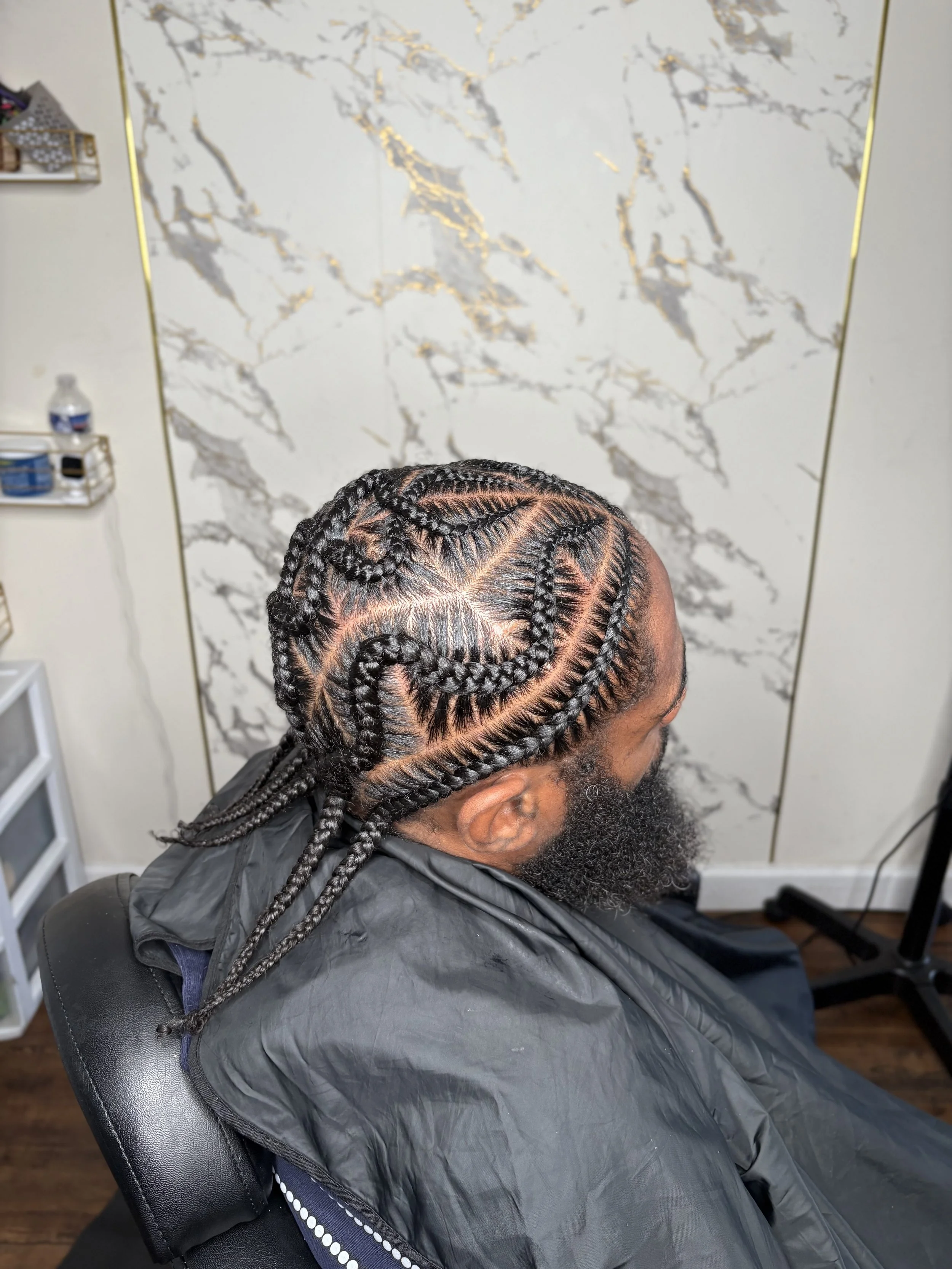 Stitch cornrown- natural hair 