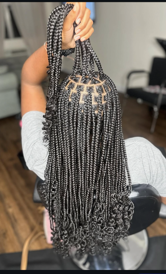 Medium Knotless- waist
