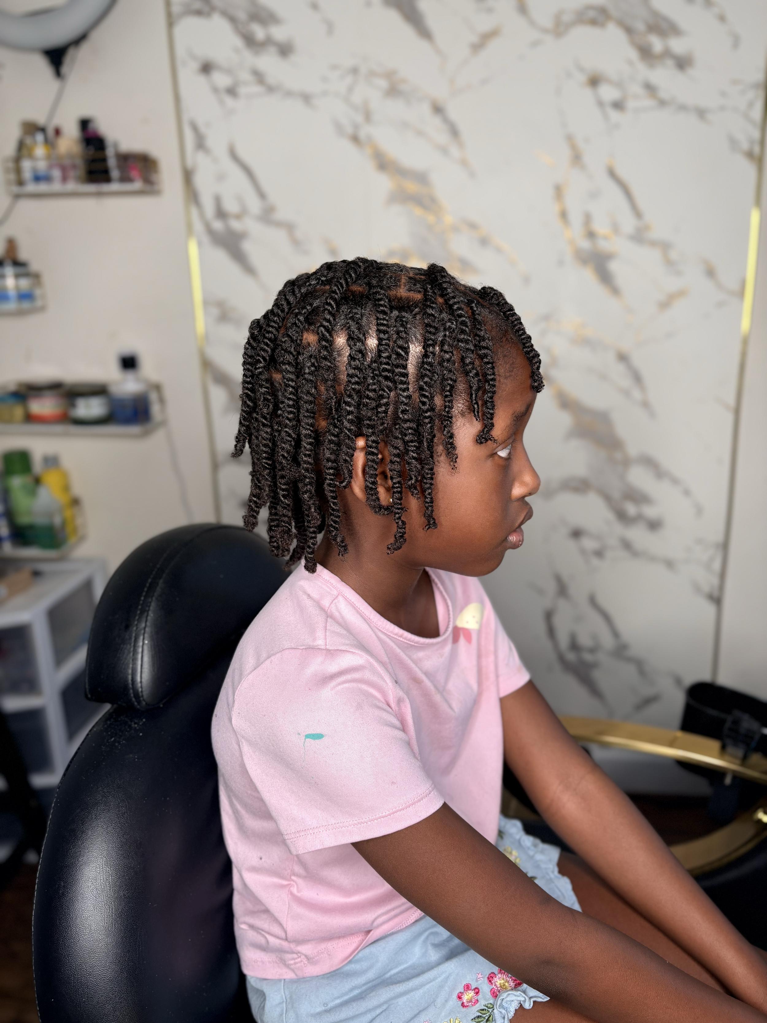 Child two strand twist