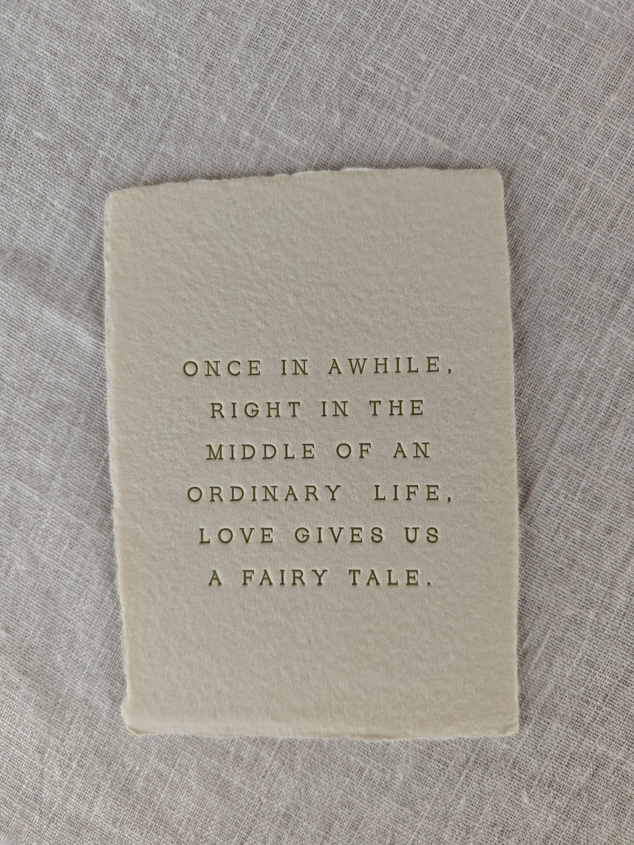 love gives us a fairy