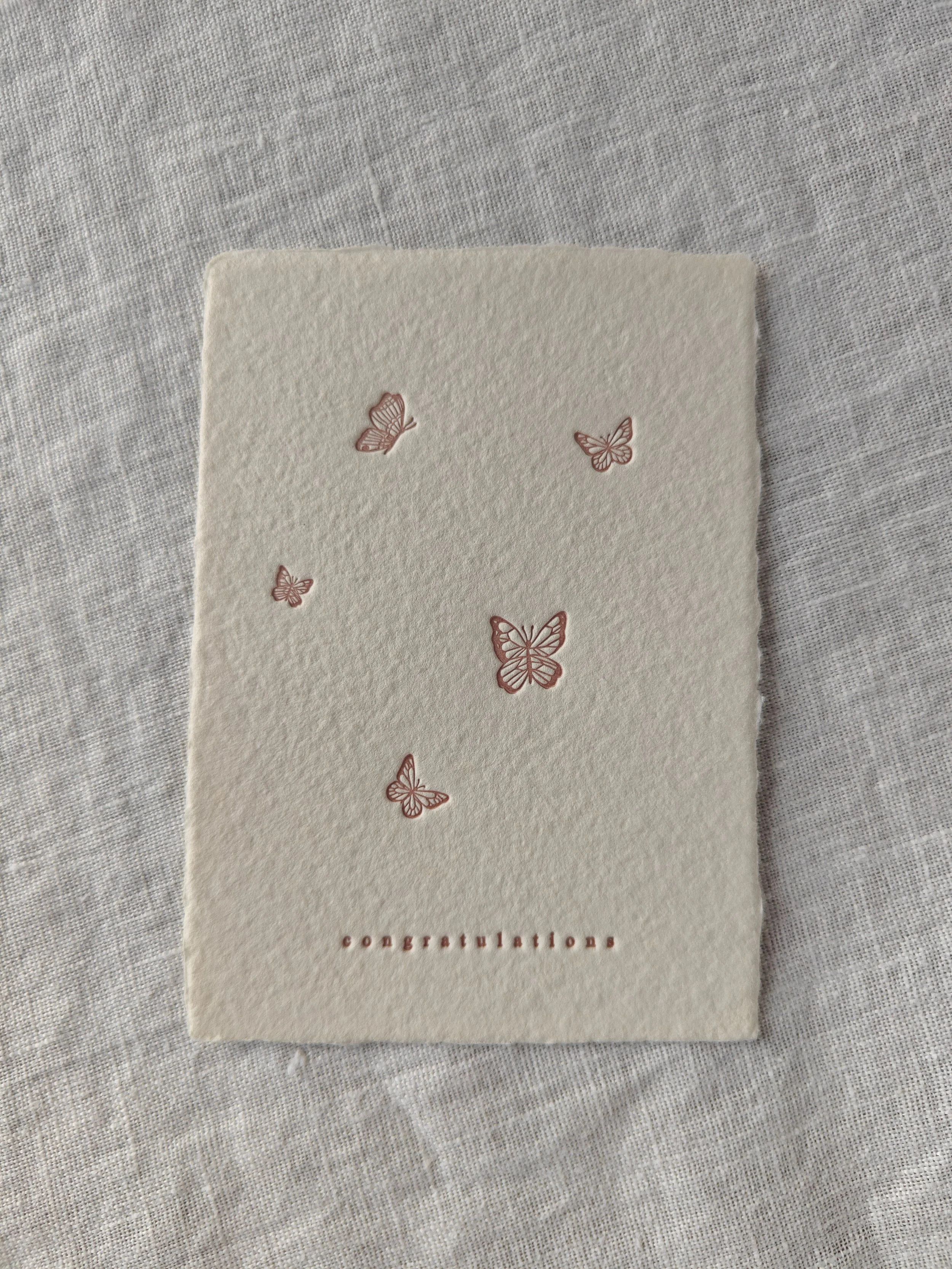 the butterfly congratulations