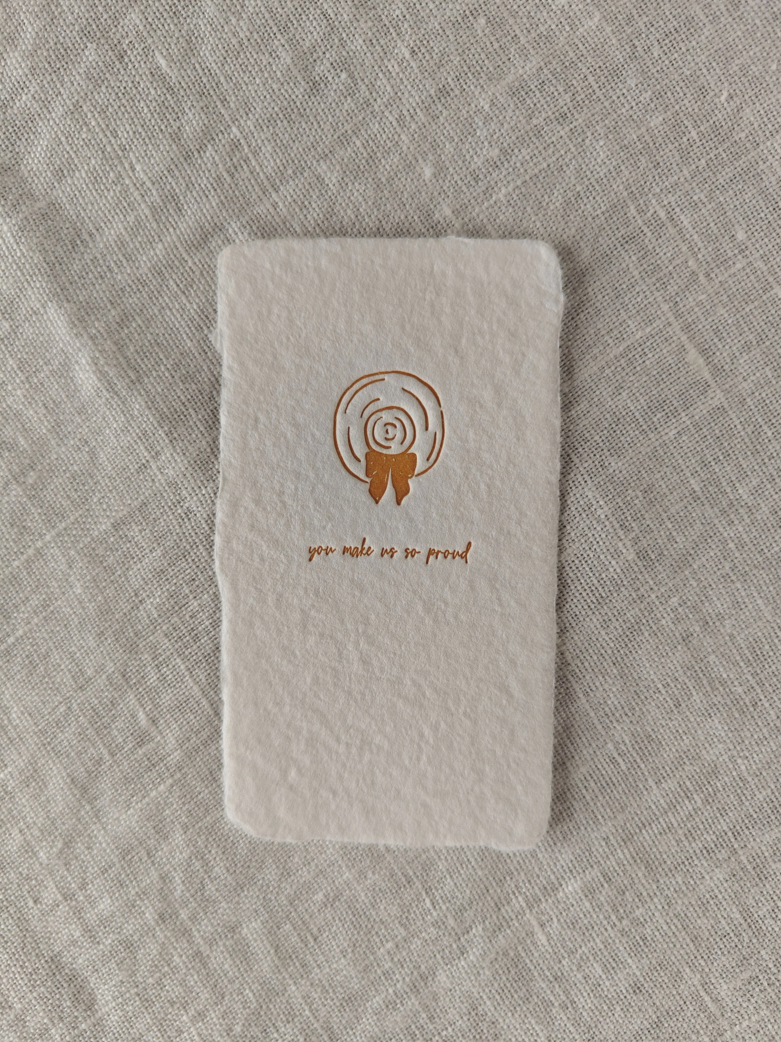 you make us so proud