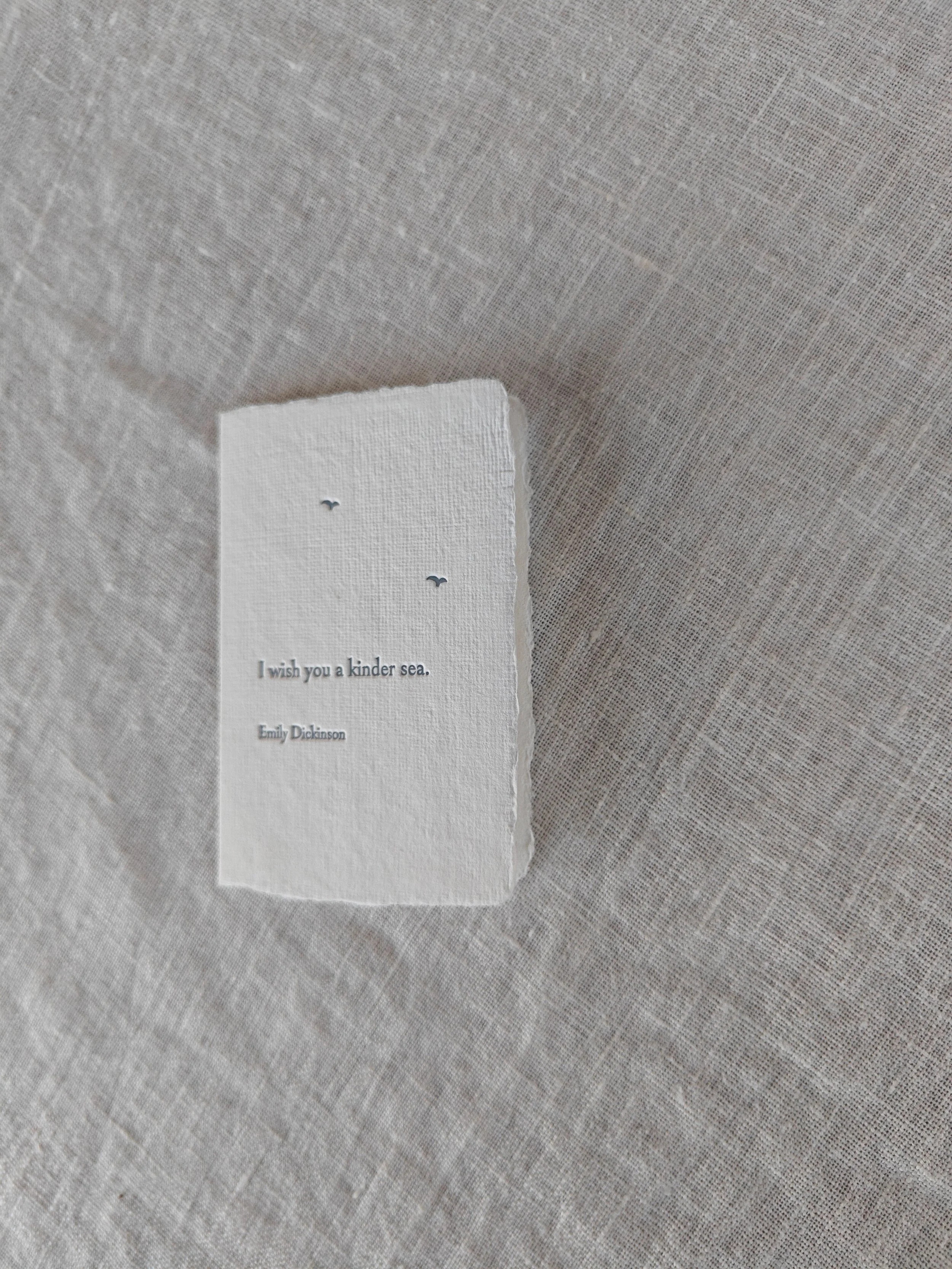 i wish you a kinder sea card