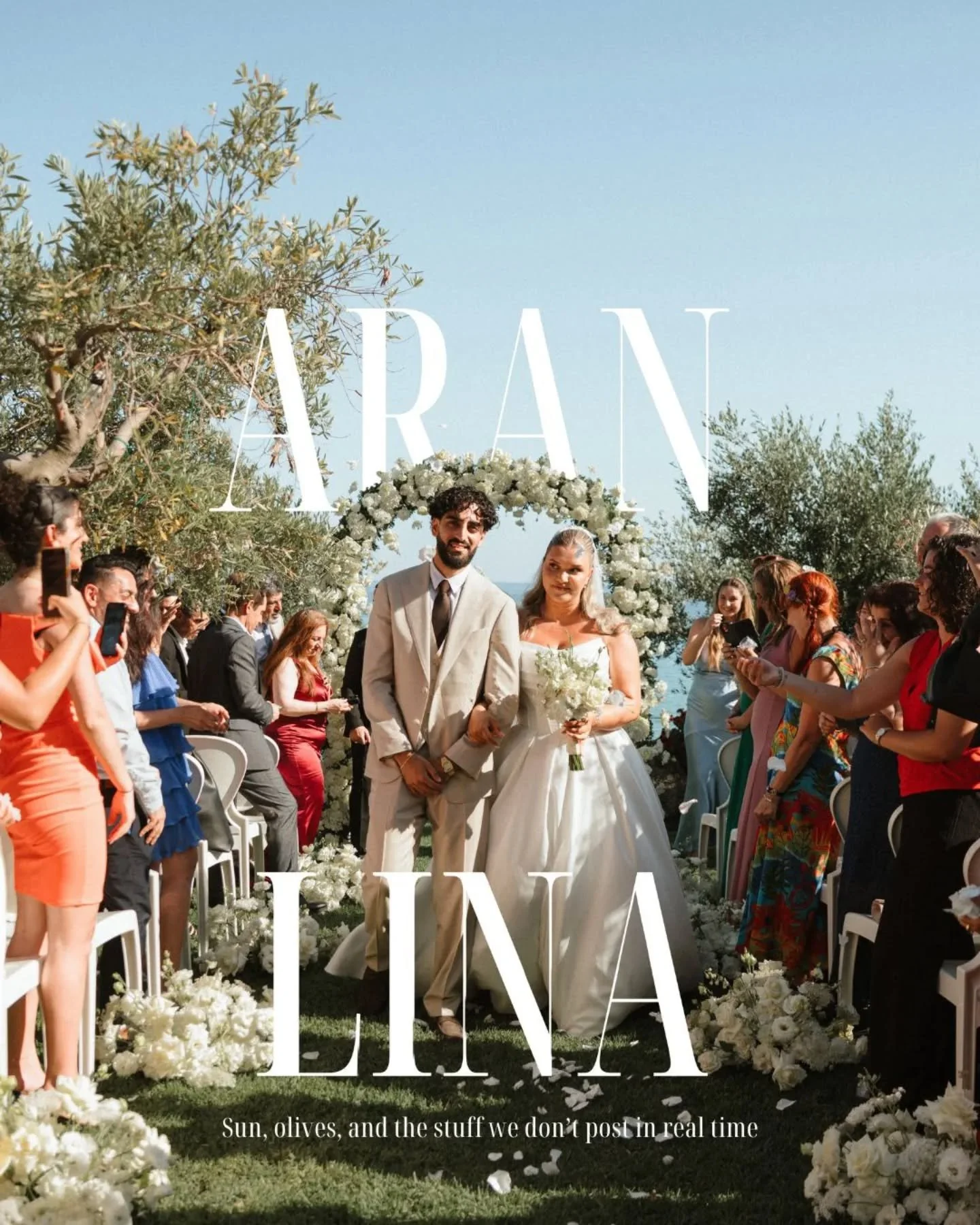 Aran&amp;Lina from Sweden to Greece for a dreamy wedding at @ktimadelmarepantazara 
.
.
@aggelikitsagkaraki_photography 
Music @musiclights_entertainment 
Flower arrangement @pelagia_flowers
Couple @arannadjmeddein
&amp; @linademetriades 
Catering @p