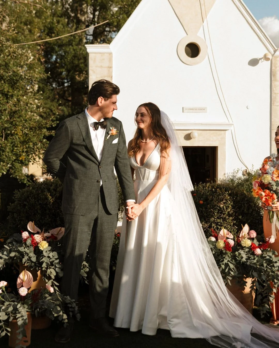 Luxury destination wedding at Roxani Estate in Crete, Greece