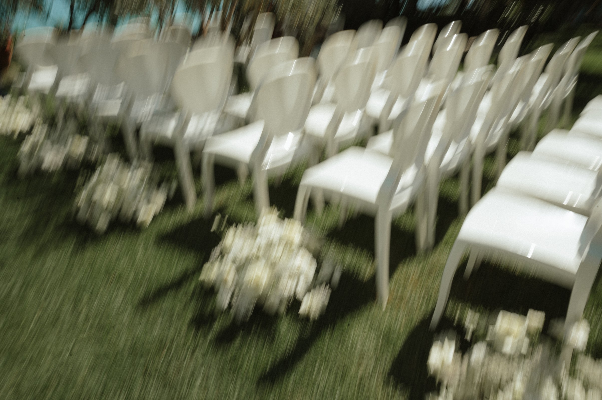 Seaside symbolic ceremony setup in Halkidiki beach venue