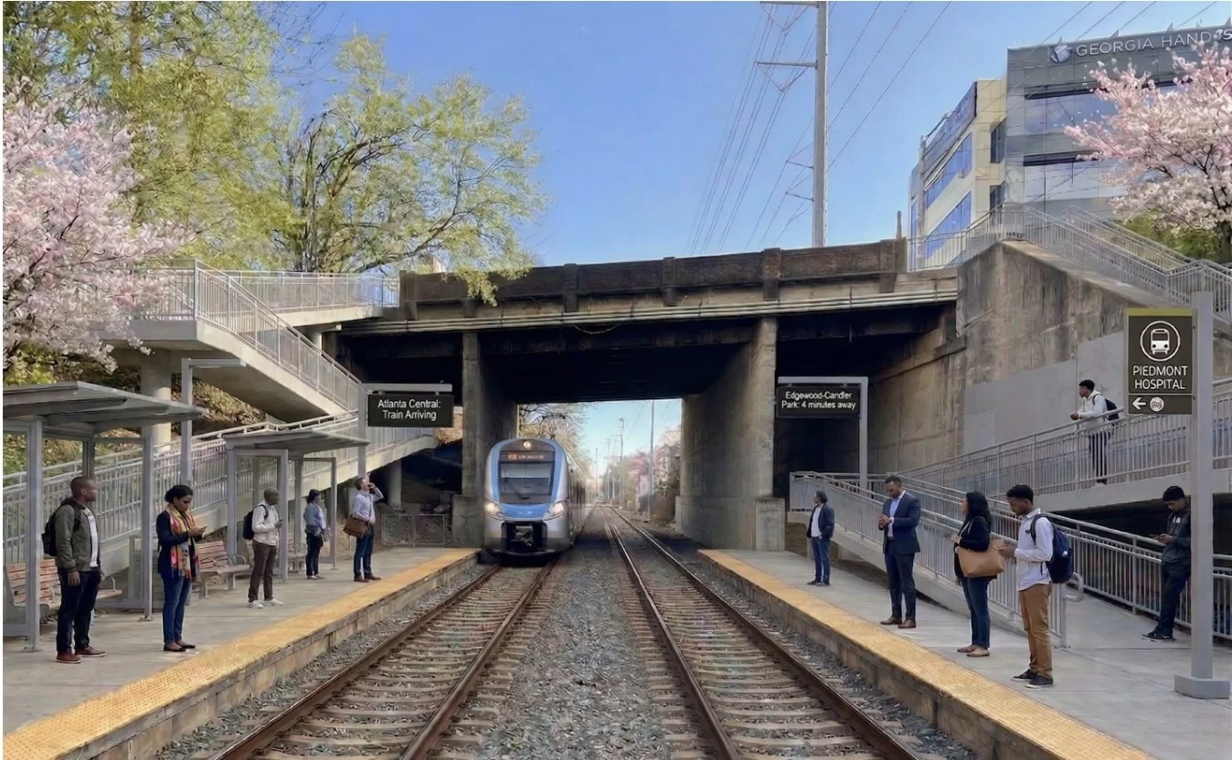 Rendering of Phoenix Line station
