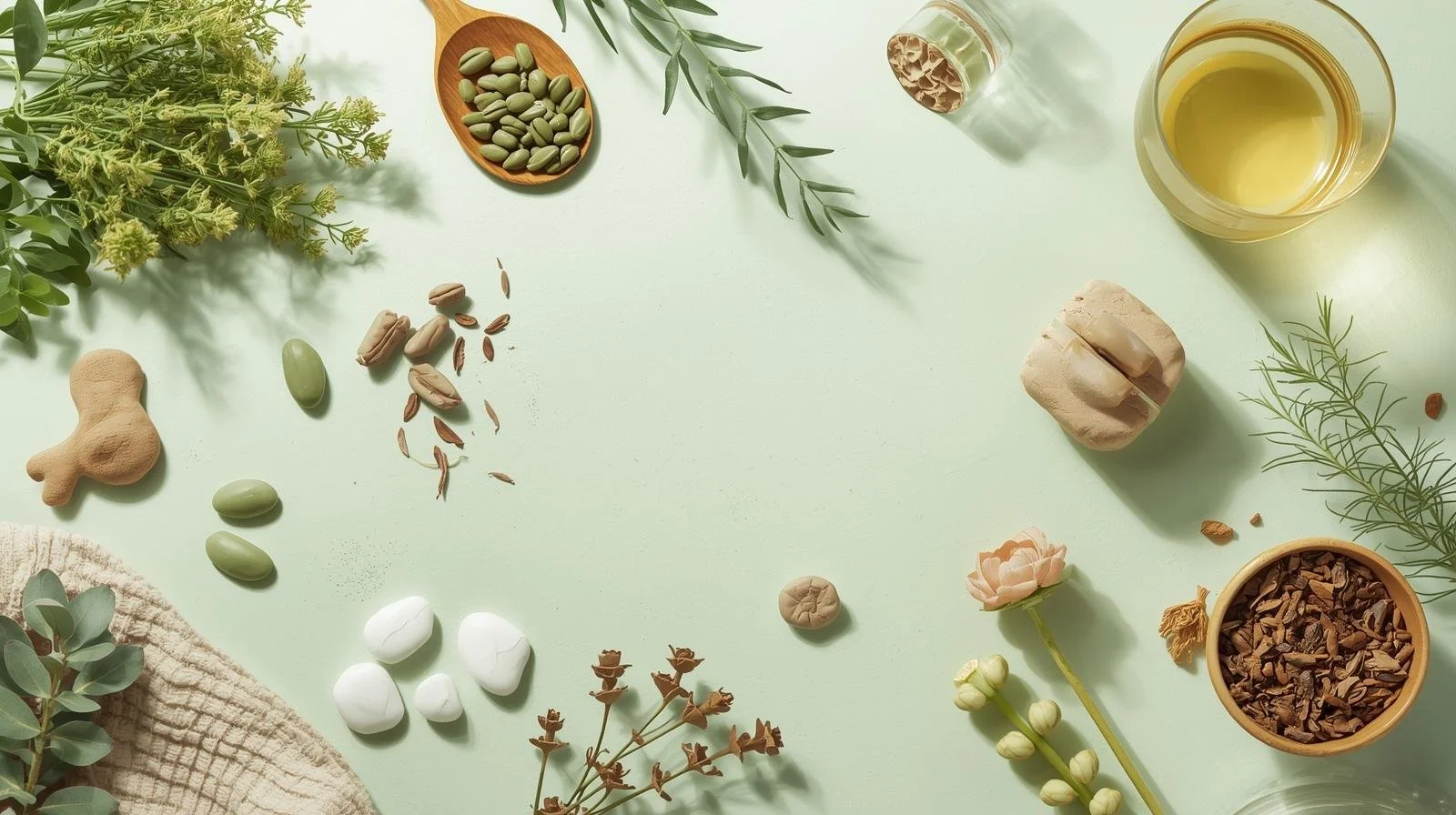 Natural and Holistic means for whole healthy living including herbal tea, natural herbs, spices, and florals