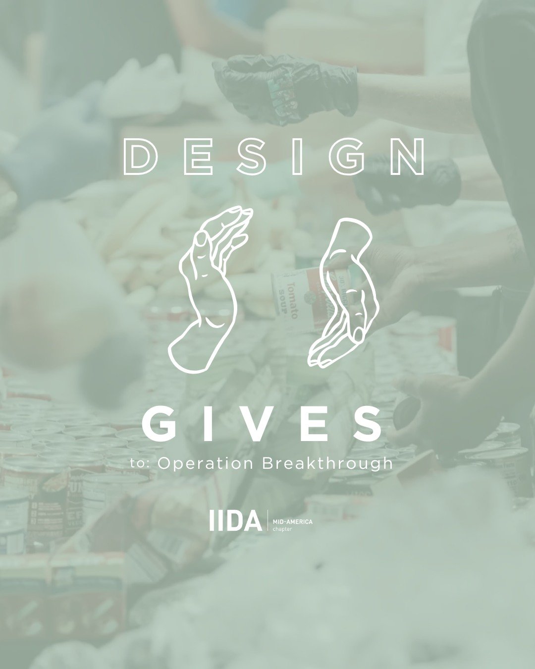 This summer, IIDA is partnering with Operation Breakthrough, a non-profit organization that supports children in poverty and their families.

Priority items needed and accepted include the following:
- Non-Perishable Foods (Refer to Food Pantry Wish 