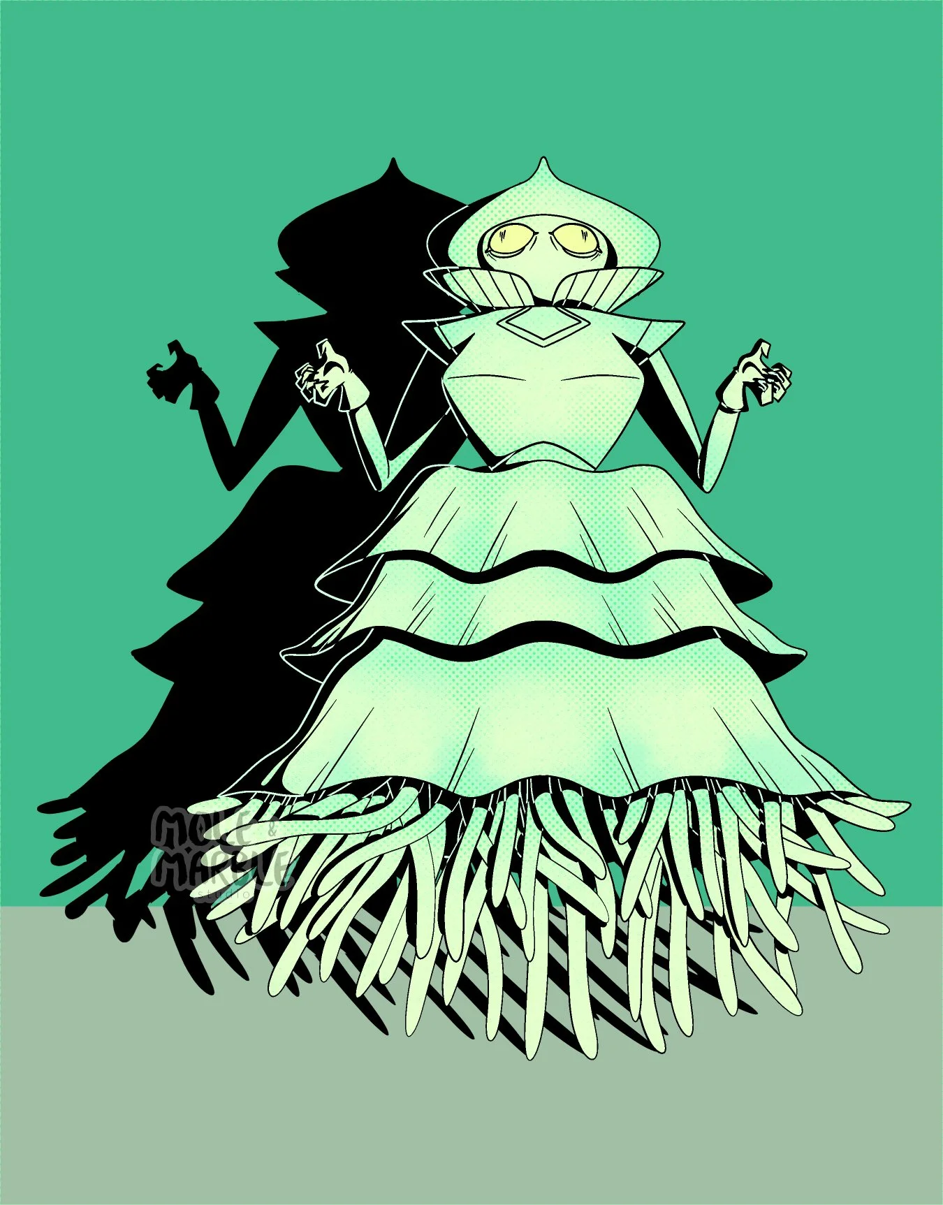 Flatwoods Monster (April 2026) by Mole & Marble Studio