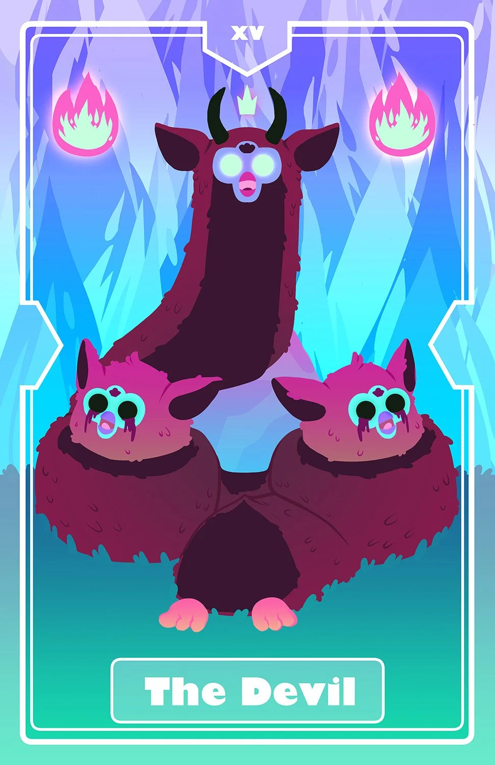 Tarot Card - The Devil (December 2024) by Mole & Marble Studio