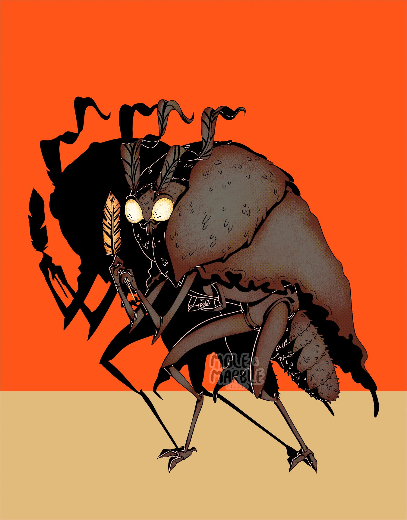 Mothman (April 2026) by Mole & Marble Studio