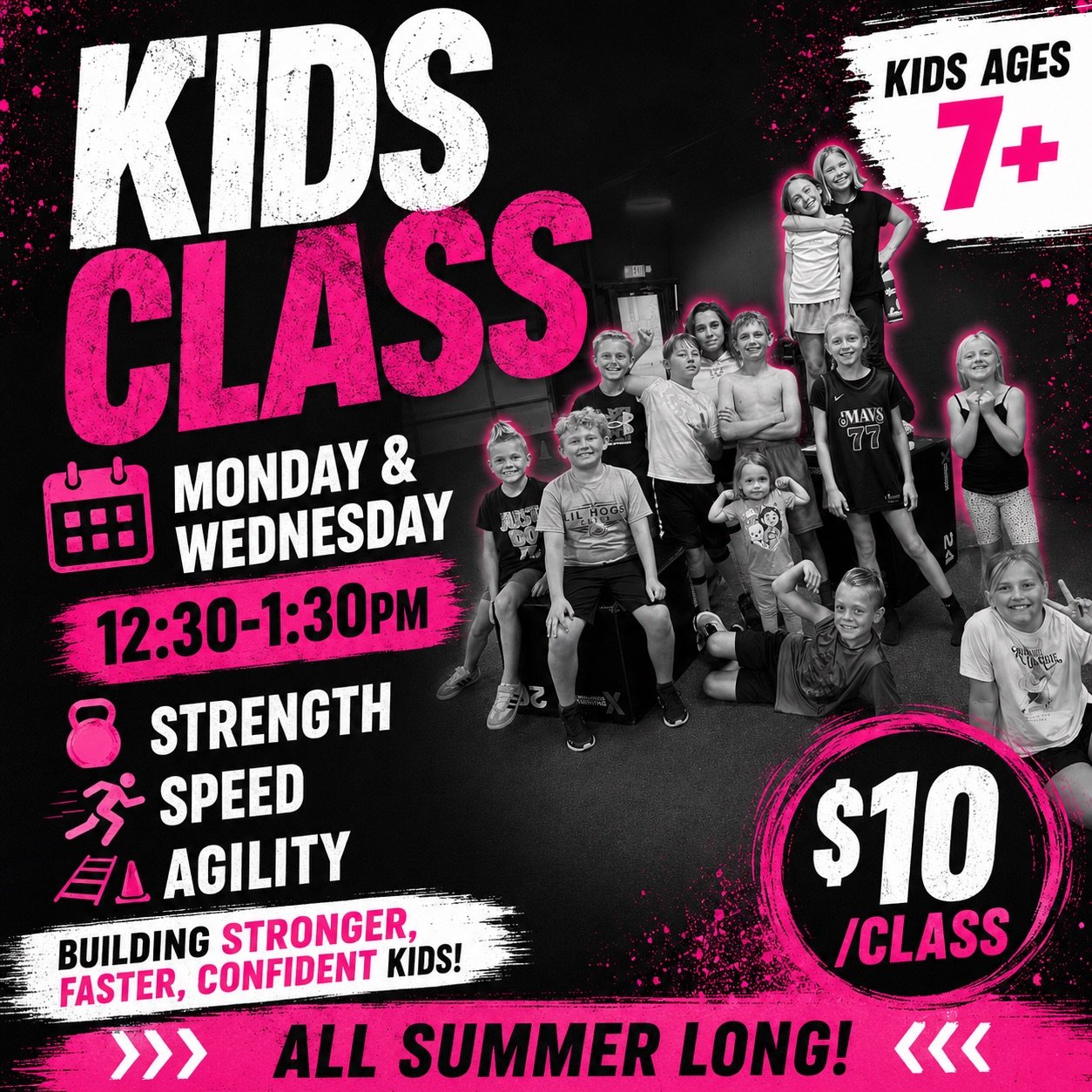 Come join us this summer for Kallus Kids Class! It&rsquo;s a great way to keep your kids active and moving all summer and it&rsquo;s something that the will actually enjoy!