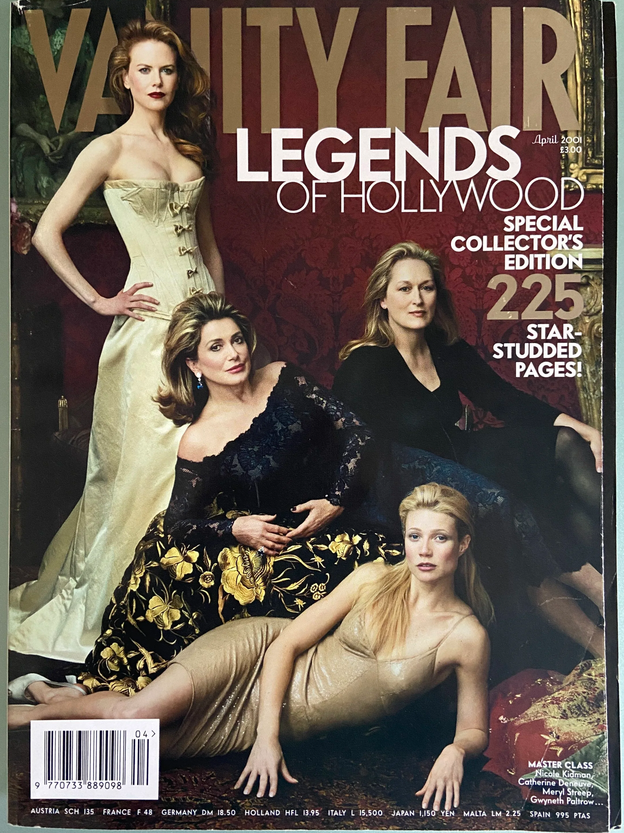 Vanity Fair April 2001. No. 488 Legends Of Hollywood issue/Buy on eBay