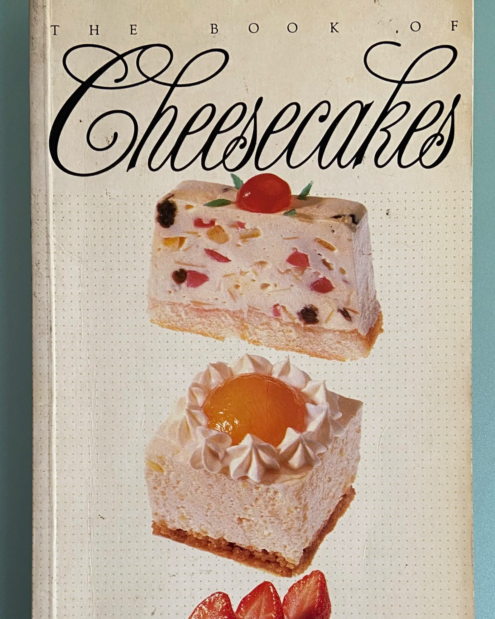 The Book of Cheesecakes by Steven Wheeler, 1988/Buy on eBay