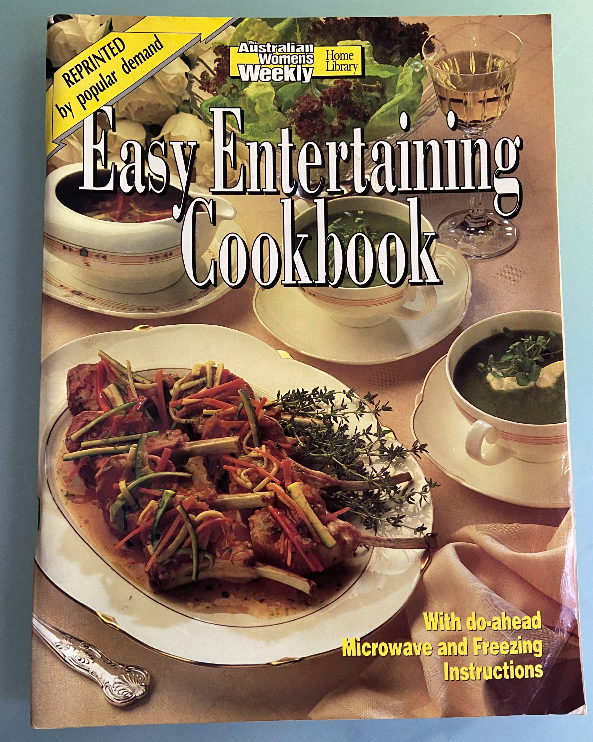Easy Entertaining Cookbook by Australian Women’s Weekly Test Kitchen, 1995/Buy on eBay