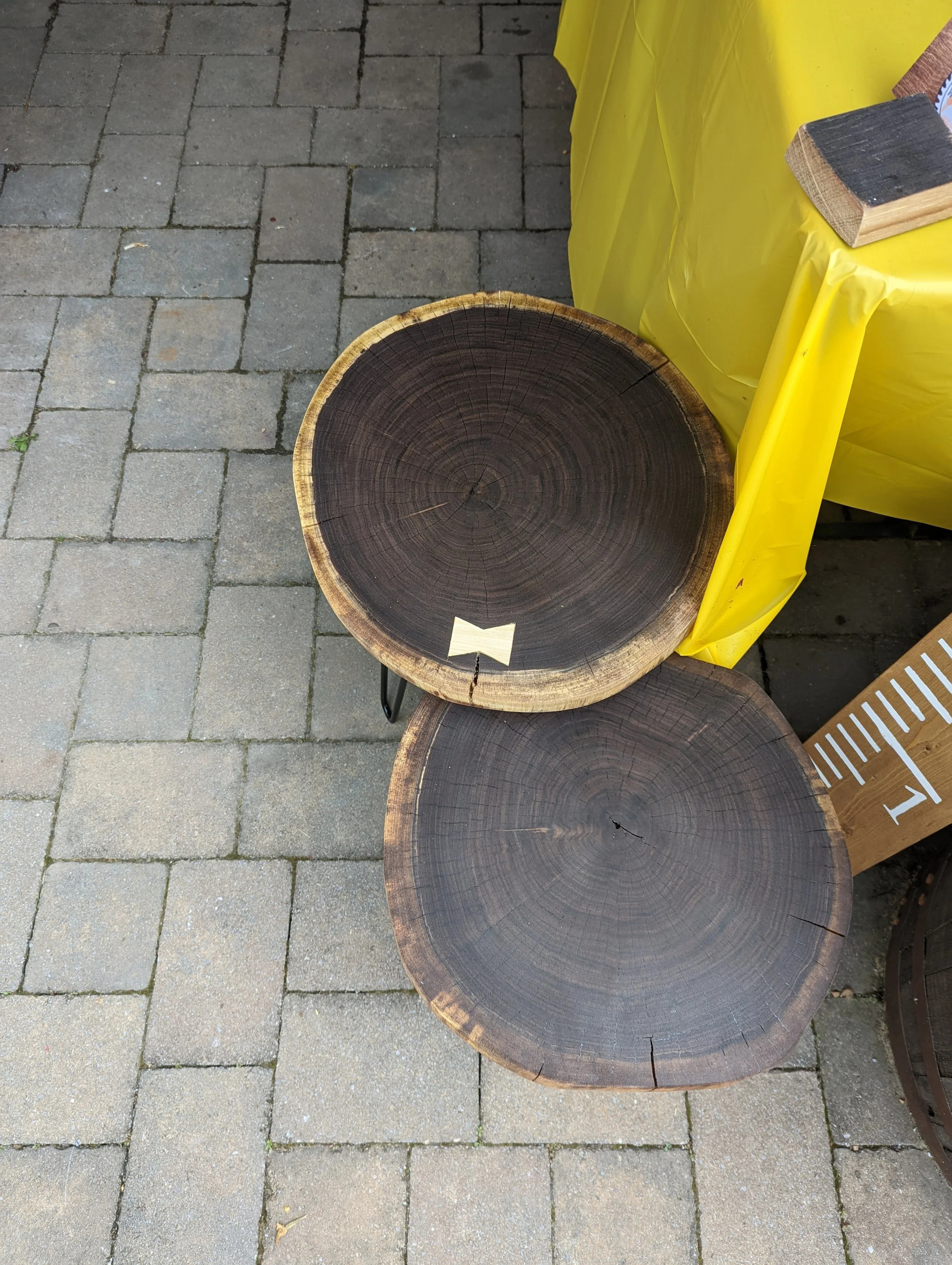 Walnut Cookie end table
