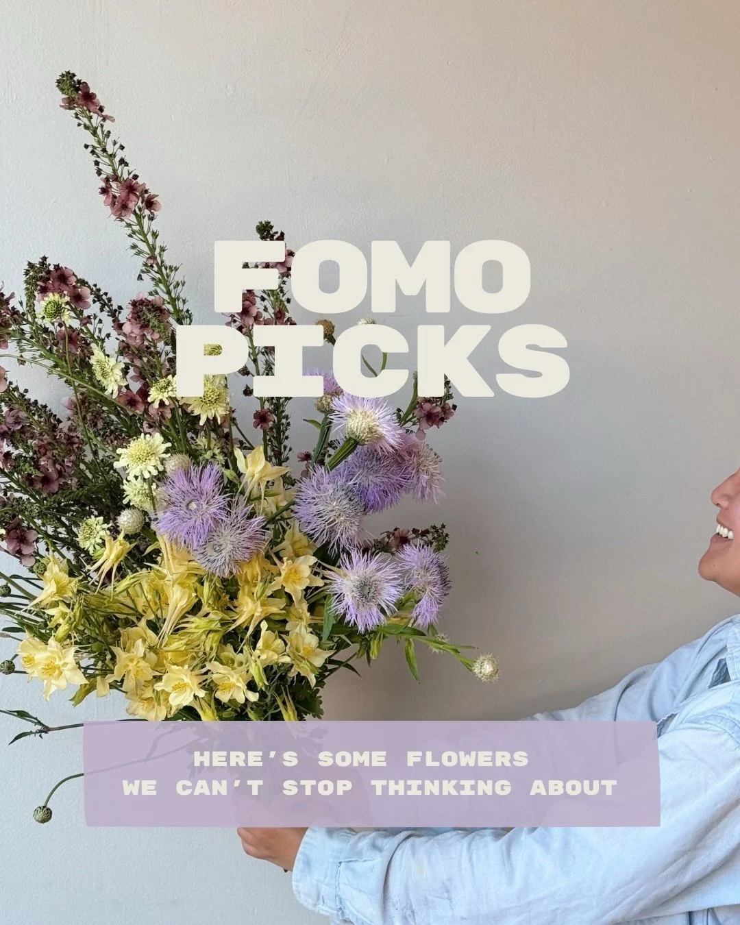 Want to know what flowers we can&rsquo;t get over this week?