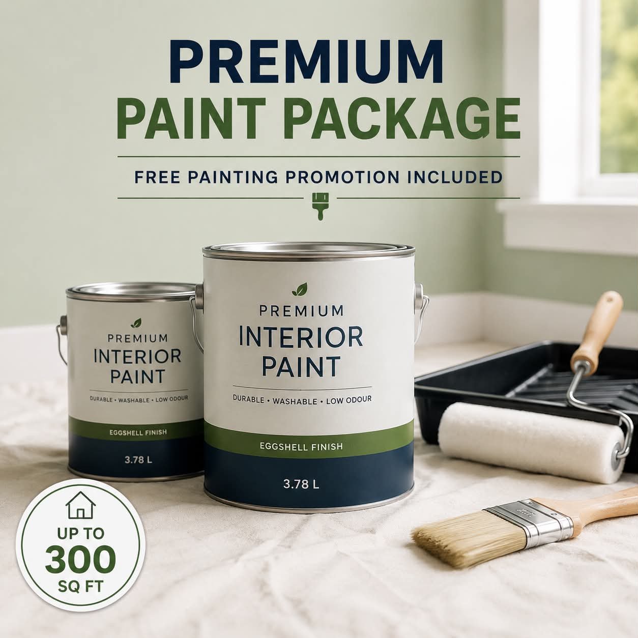 Premium Paint Package (Free Painting Promotion)
