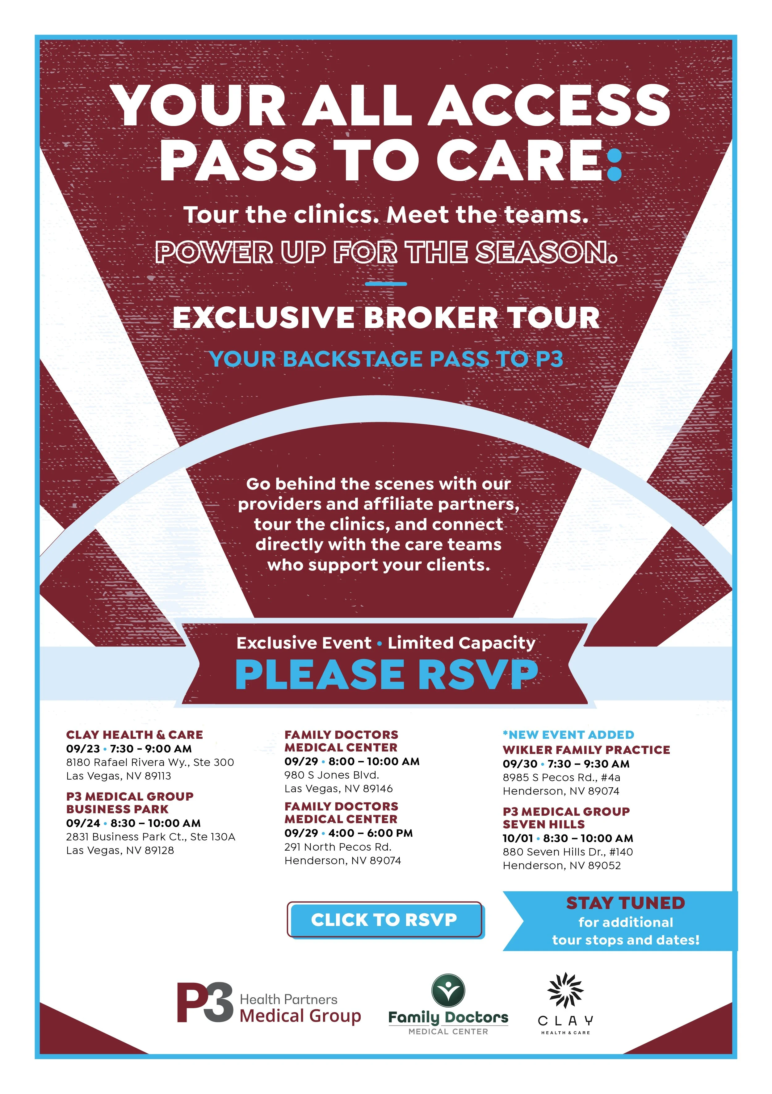 P3 NV Broker All Access Tour
