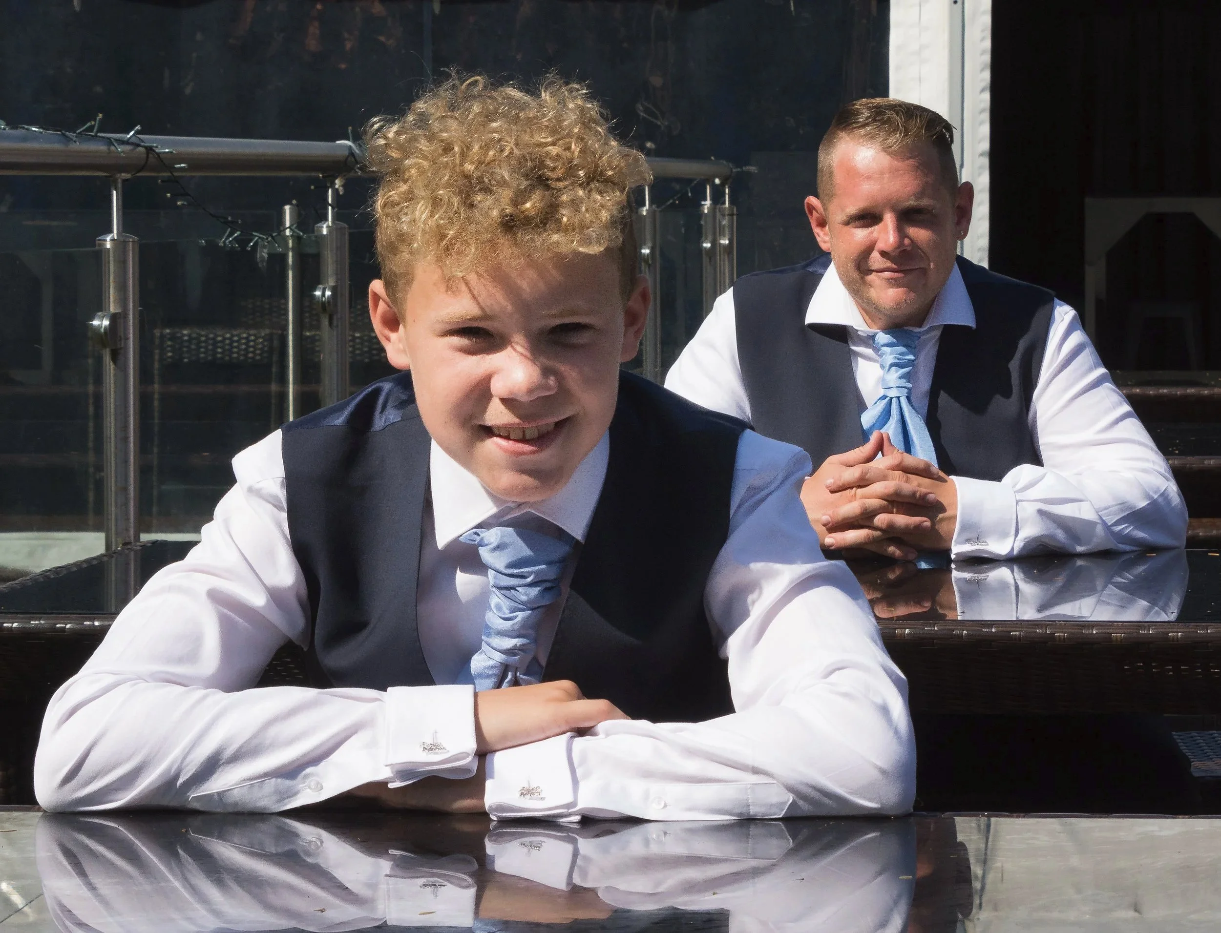 Best man and the groom