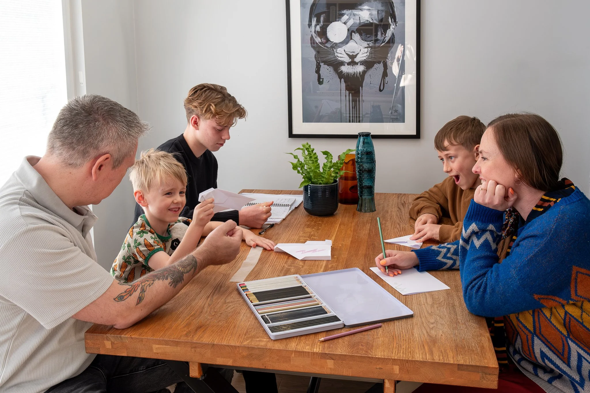 The Art of Communication: A Two-Dimensional Concept Enriching Home and Work Life