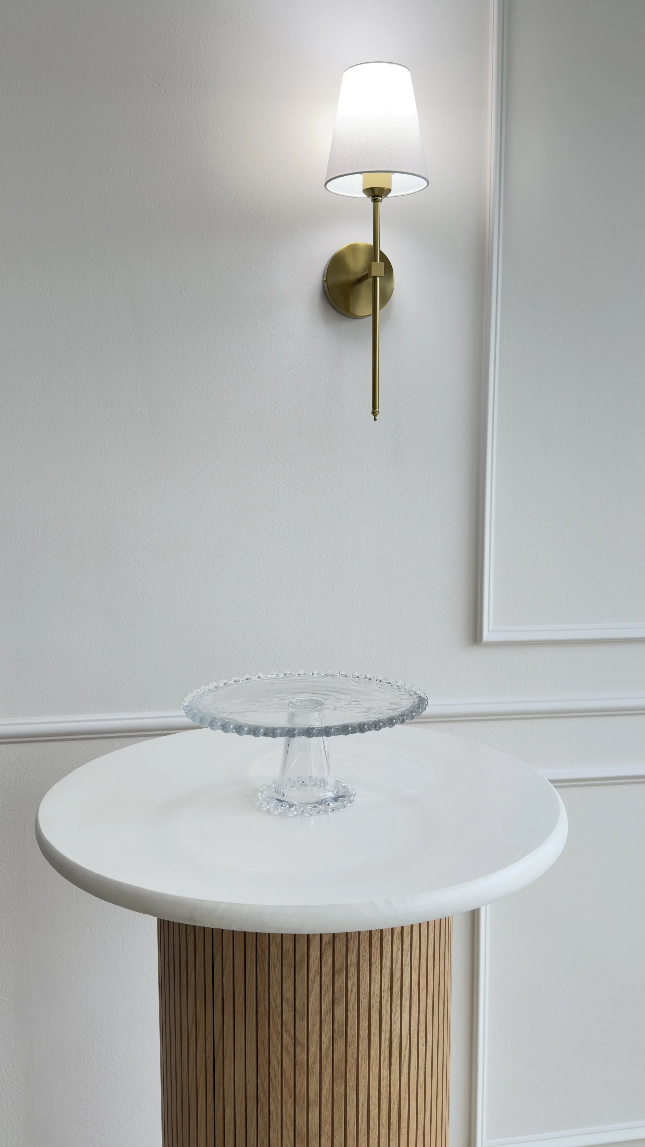 Glass Cake Stand (1) 