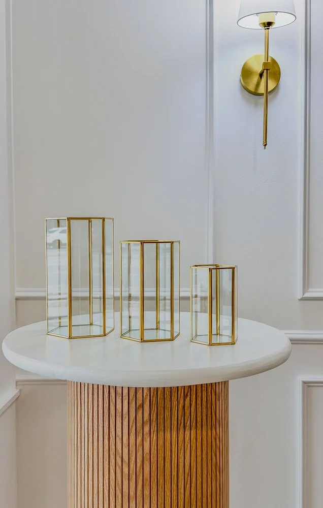 Hex Lanterns 3 LG, 3 Md, 3 SM