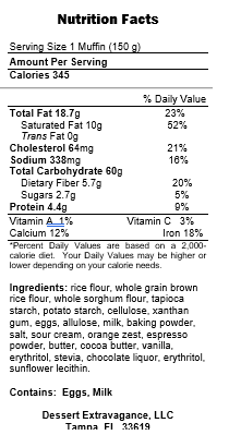 mocha orange muffin nutrition label.png