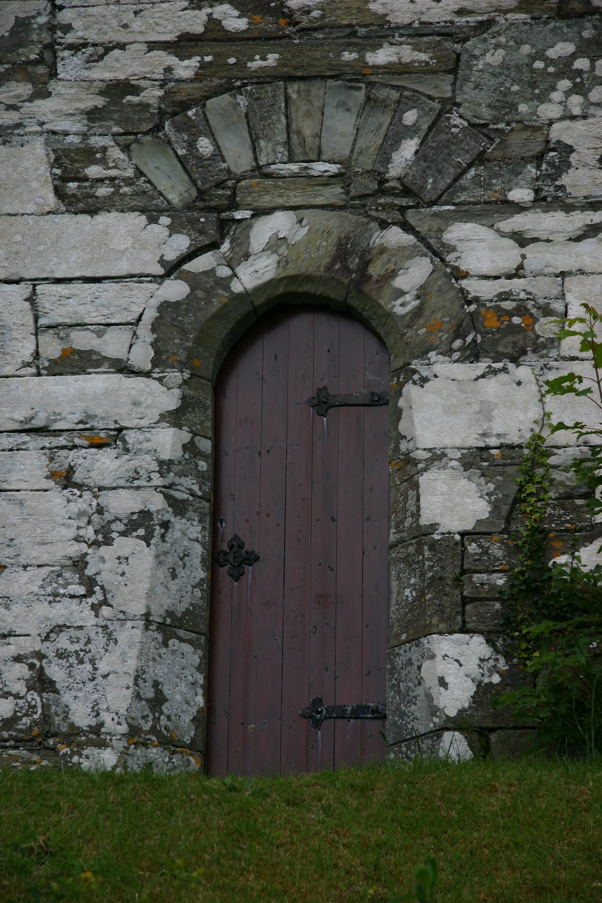 Church steeple door 