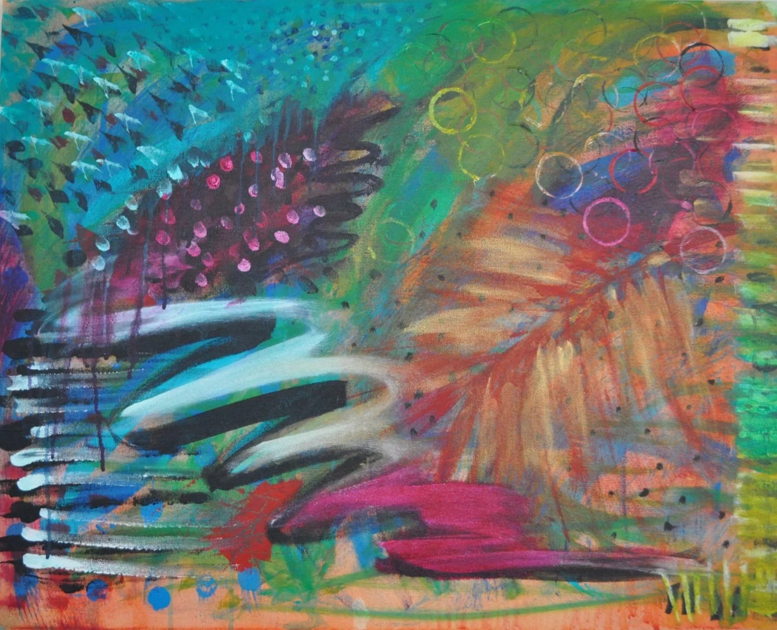 Vitality
Acrylic on Canvas 16" x 20"