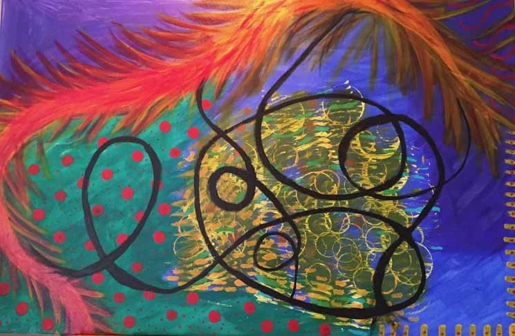 Soul Journey
Acrylic on Canvas 36" x 24"