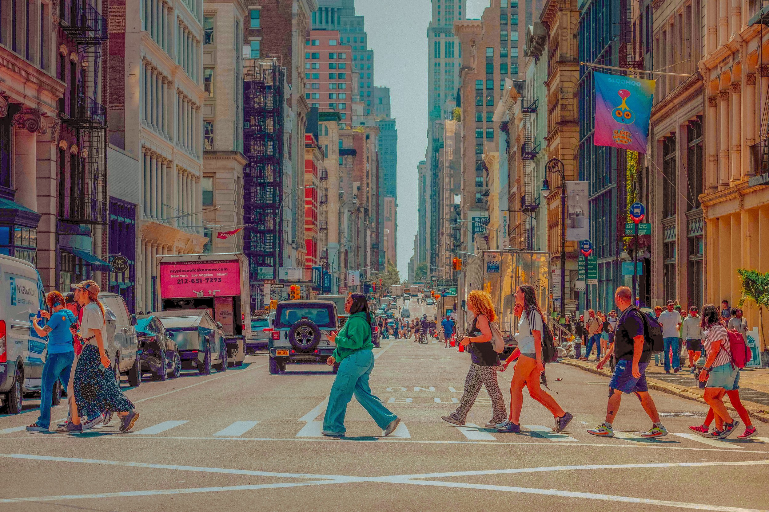 Crossing Through SoHo