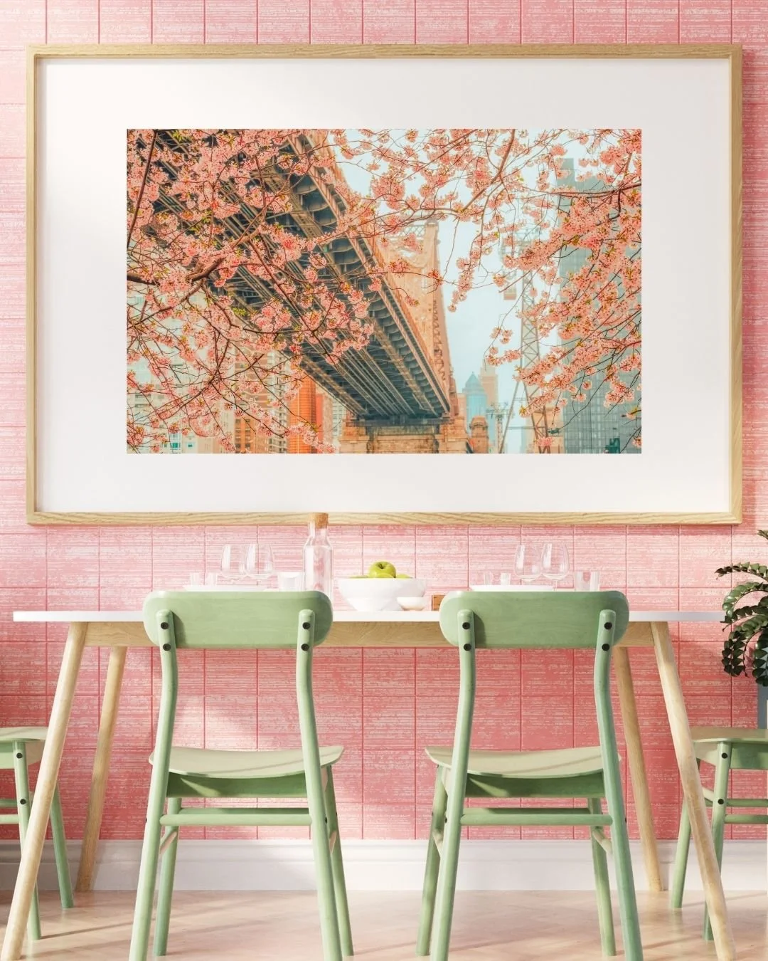 Blossoms Beneath the Bridge