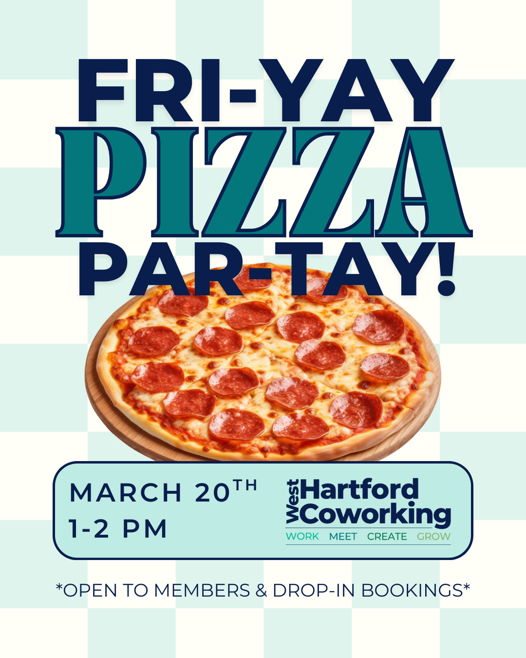 Pizza Party at West Hartford Coworking