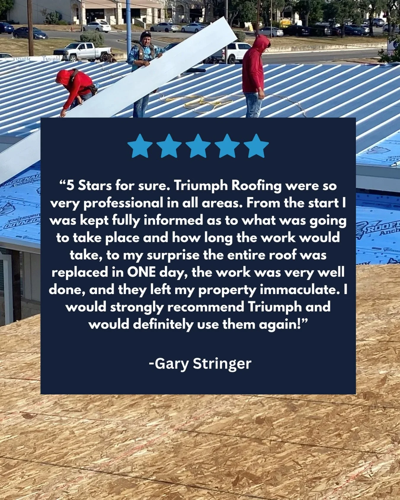 We are so Grateful for the amazing people we get to work for and the trust they put in us!💙