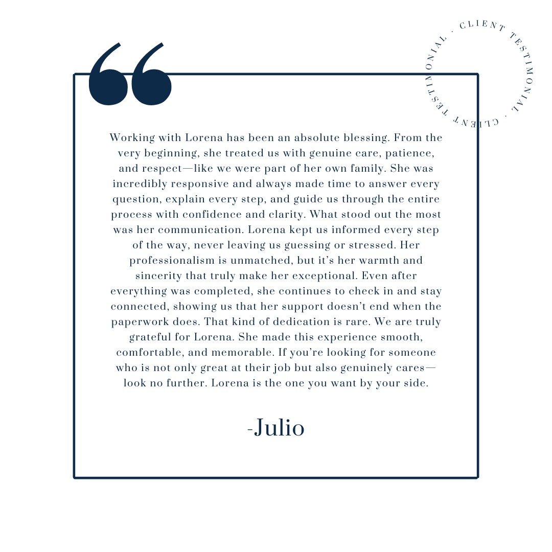 Five stars, again ✨
Lorena continues to deliver unmatched service and genuine care for every client she works with.
Way to go, Lorena! 🌟👏

#FiveStarService #TopAgent #ClientLove #HappyClients #JackGreenbergGroup #JGG #LasVegasRealtor #LasVegasRealE