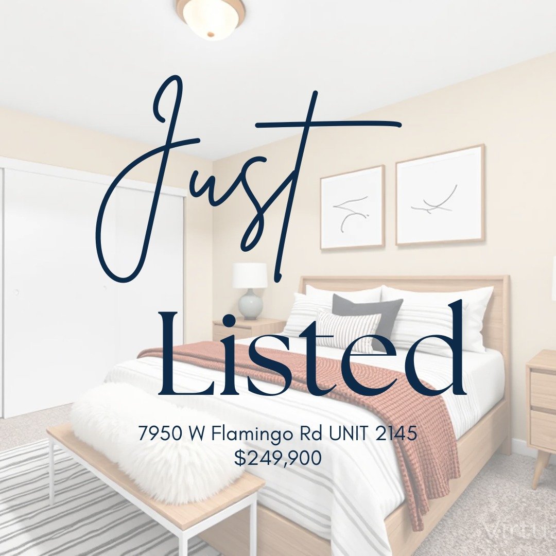 Just listed! ✨
Beautiful 2 bed, 2 bath condo in a desirable gated Spring Valley community, complete with a refreshing pool &amp; relaxing spa! 🏊&zwj;♂️🌴

Step inside to a bright, open layout featuring a cozy fireplace, breakfast bar, and plenty of 