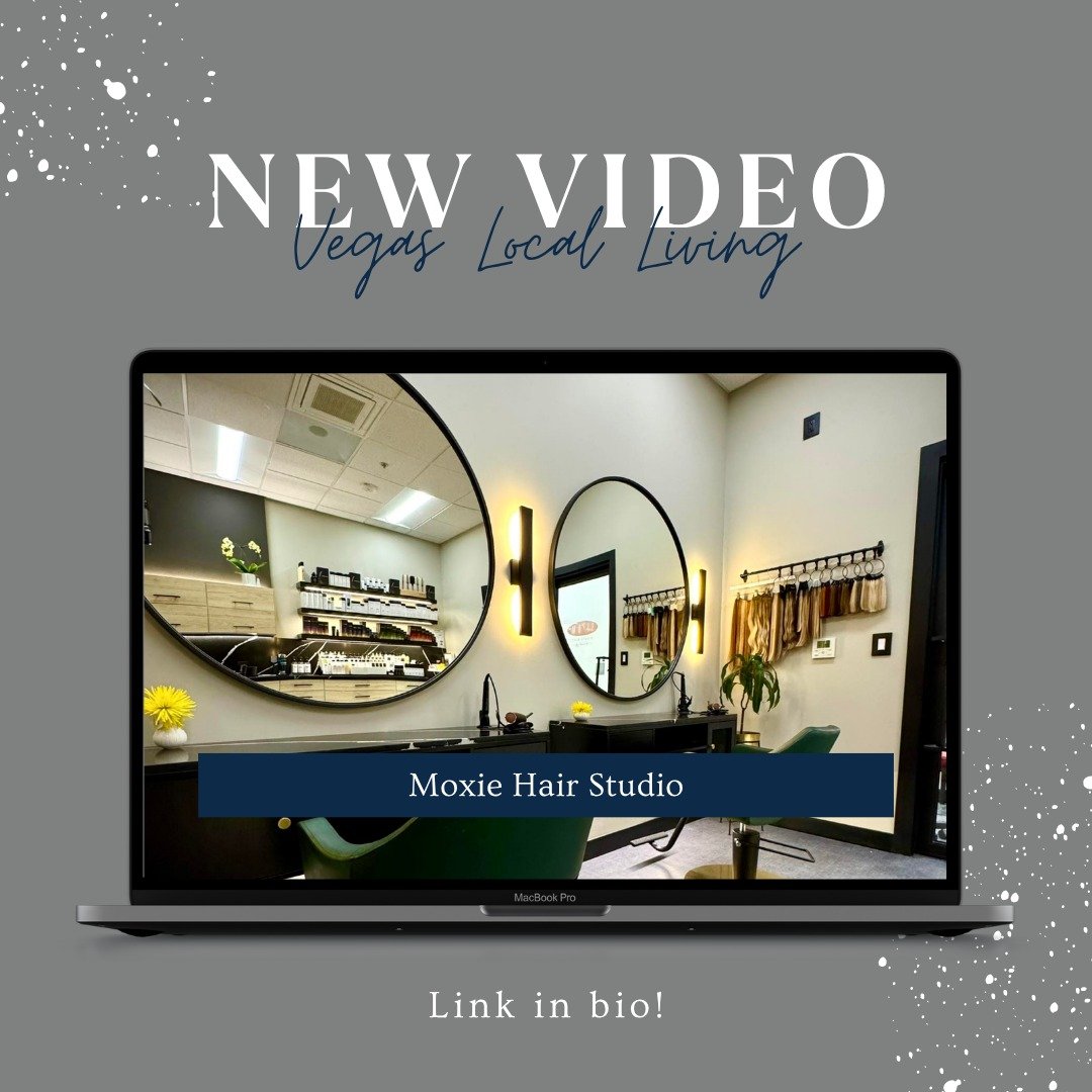 If you care about your hair&hellip; this one&rsquo;s for you ✂️✨

New Vegas Local Living episode at Moxie Hair Studio with Tonia &amp; LJ, breaking down what actually makes a great salon experience 🤍

🎥 Full video live on YouTube, link in bio!

#ve