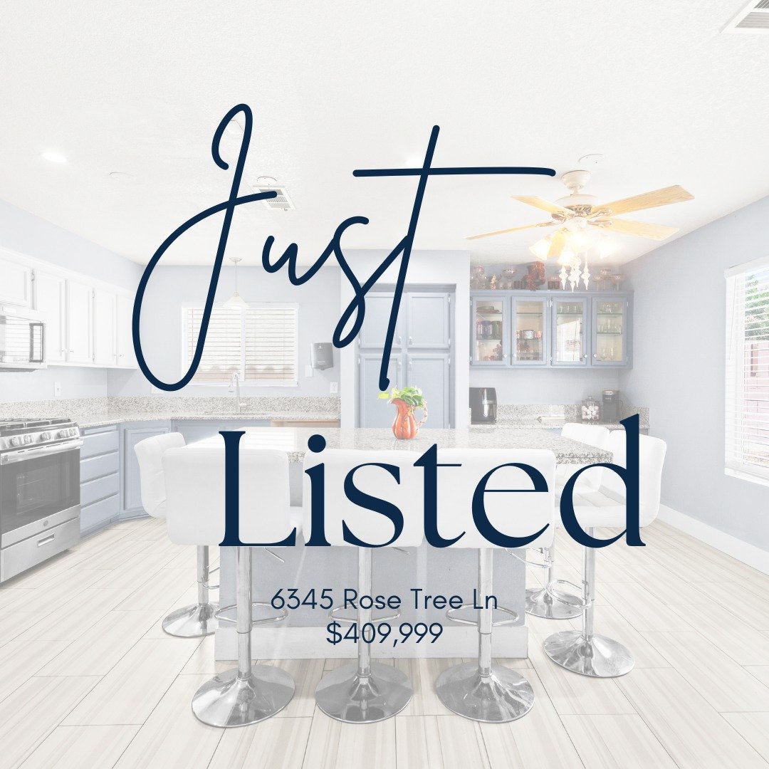 Just Listed | $409,999 🏡✨

Welcome to 6345 Rose Tree Ln, a beautifully maintained 4-bedroom, 3-bathroom home offering comfort, convenience, and plenty of space to make your own.

✔️ Bedroom &amp; full bathroom downstairs
✔️ Spacious backyard ready f